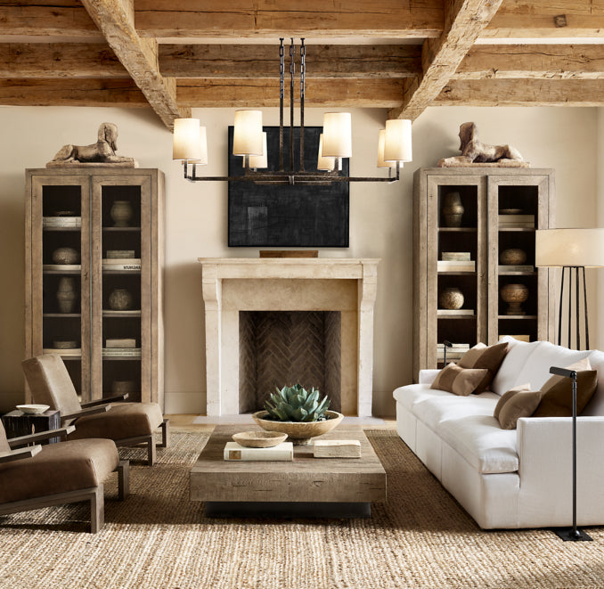 Cloud Modular Track Arm 3-Piece Sofa