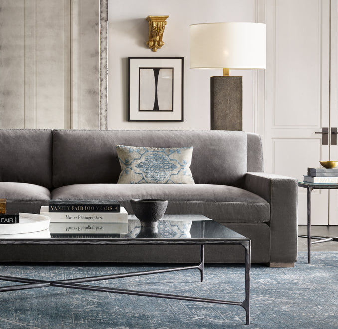 Thaddeus Glass Square Coffee Table