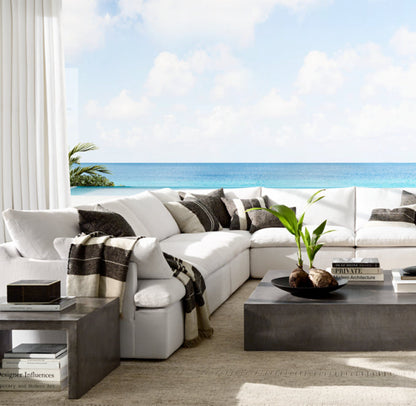 Cloud Modular Track Arm 3-Piece Sofa