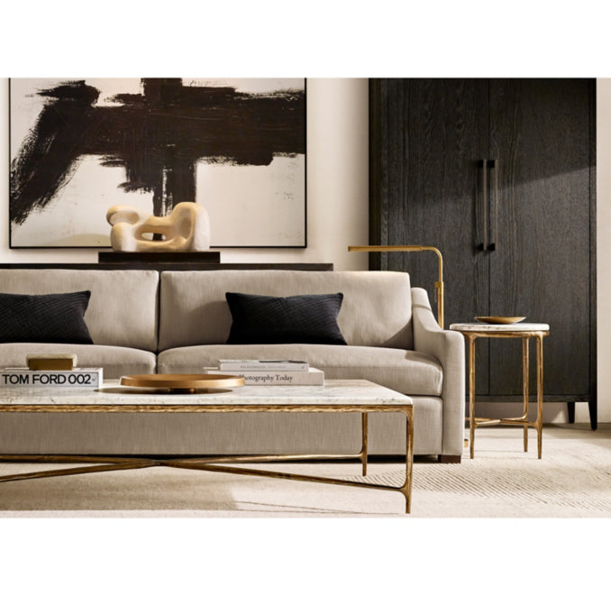 Thaddeus Marble Square Coffee Table