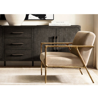 Thaddeus Track Arm Chair