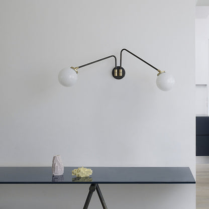 Array Opal Twin Wall Sconce