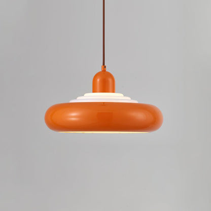Cabras Pendant Lamp ? 14.2″ x H 7.9″ / Dia 36cm x H 20cm / Orange Pendant light