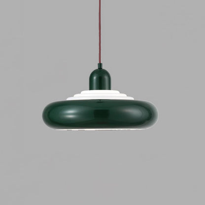 Cabras Pendant Lamp ? 14.2″ x H 7.9″ / Dia 36cm x H 20cm / Dark Green Pendant light