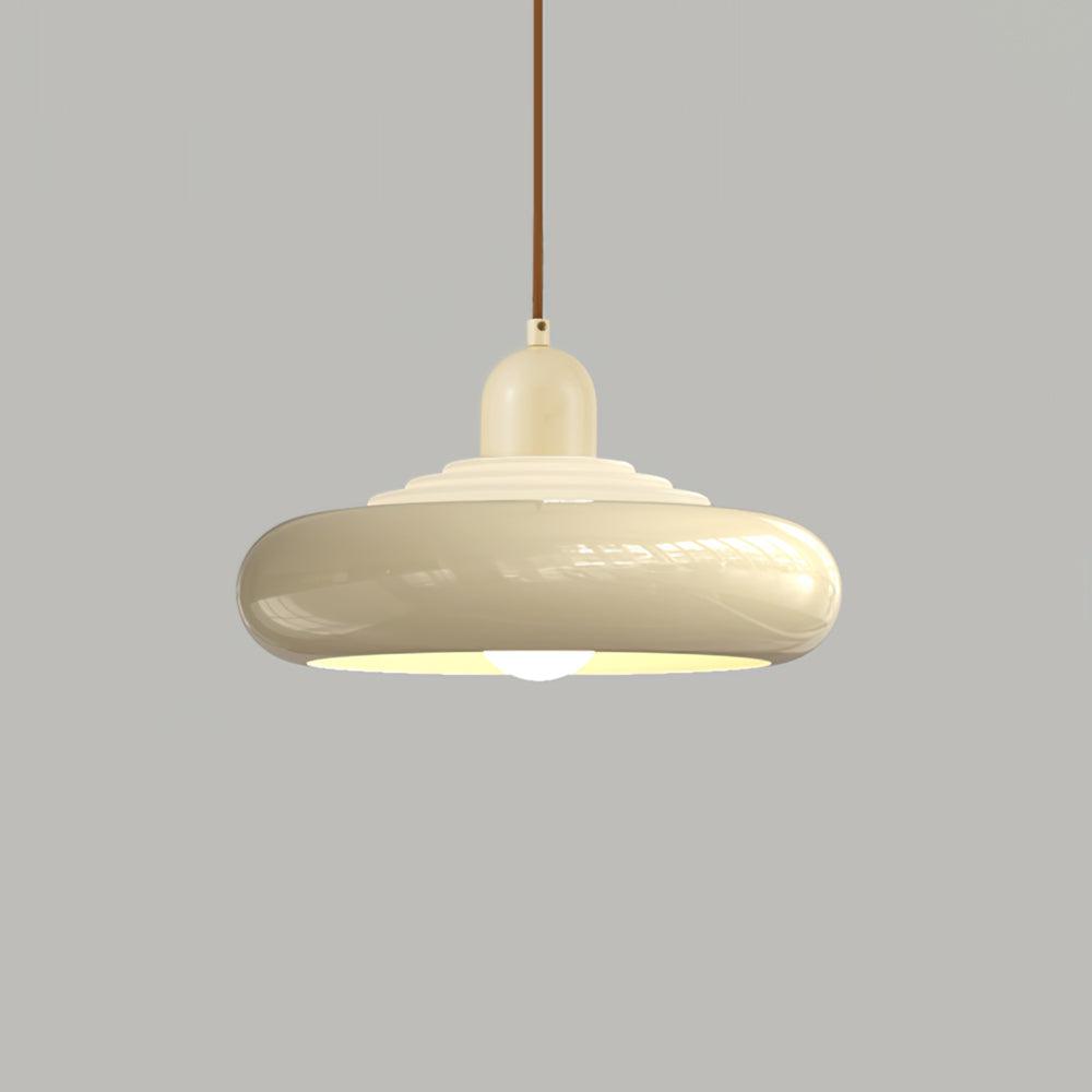 Cabras Pendant Lamp ? 14.2″ x H 7.9″ / Dia 36cm x H 20cm / Cream Color Pendant light
