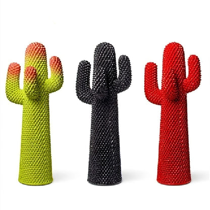 Mello Sculptural Cactus Coat Rack Home Decor