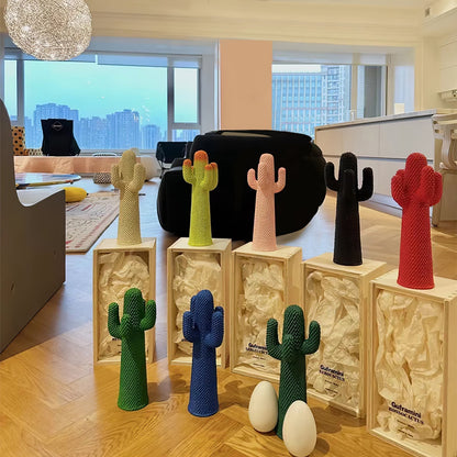 Mello Sculptural Cactus Coat Rack Home Decor