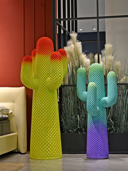 Mello Sculptural Cactus Coat Rack Home Decor