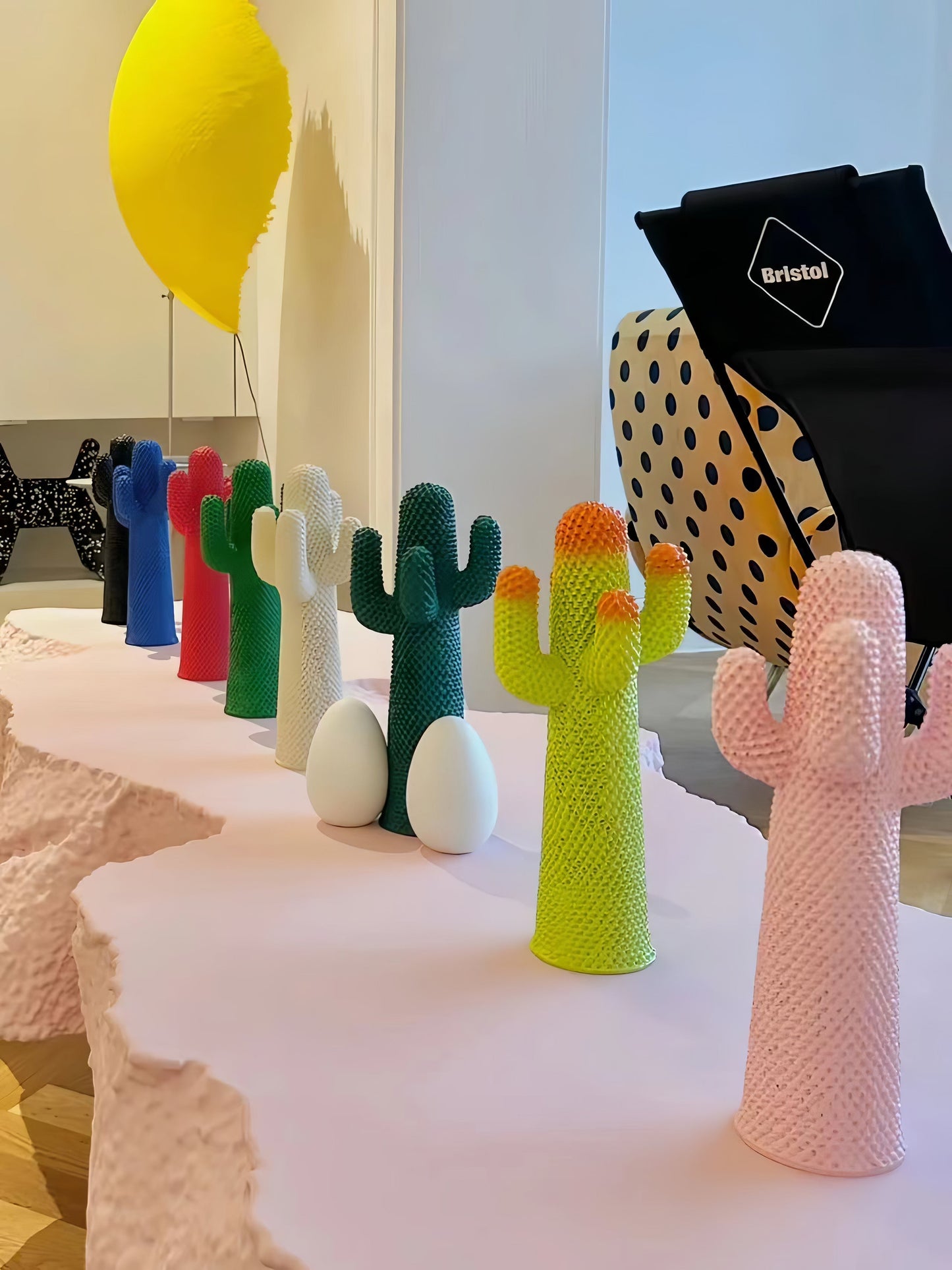 Mello Sculptural Cactus Coat Rack Home Decor