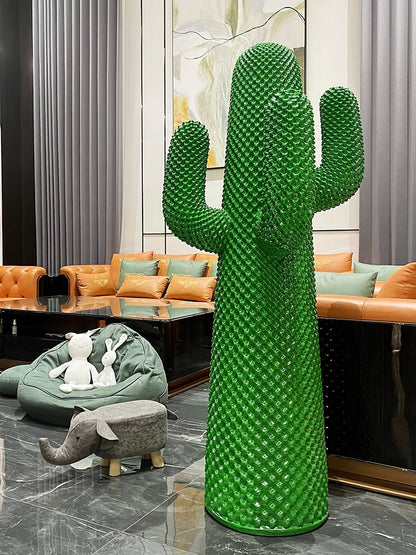 Mello Sculptural Cactus Coat Rack Home Decor