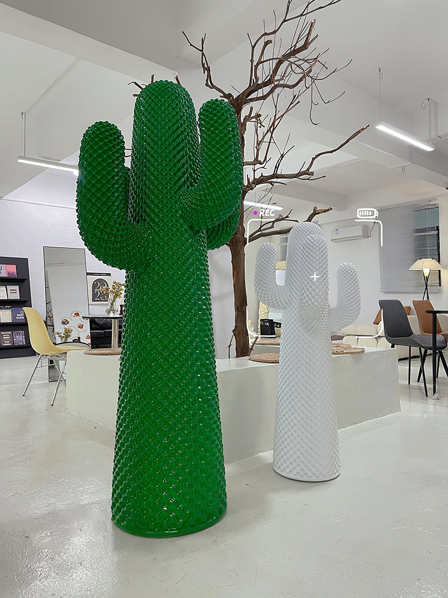 Mello Sculptural Cactus Coat Rack Home Decor