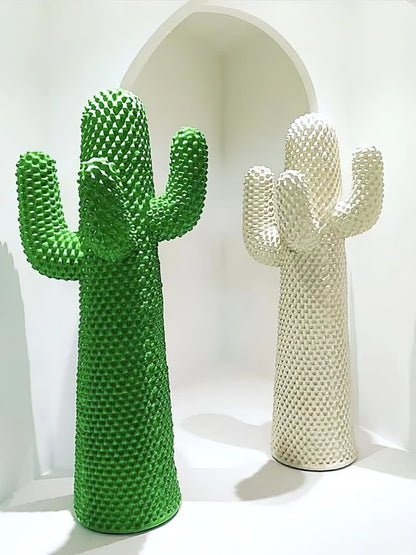 Mello Sculptural Cactus Coat Rack Home Decor