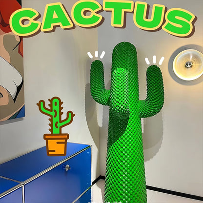 Mello Sculptural Cactus Coat Rack Home Decor