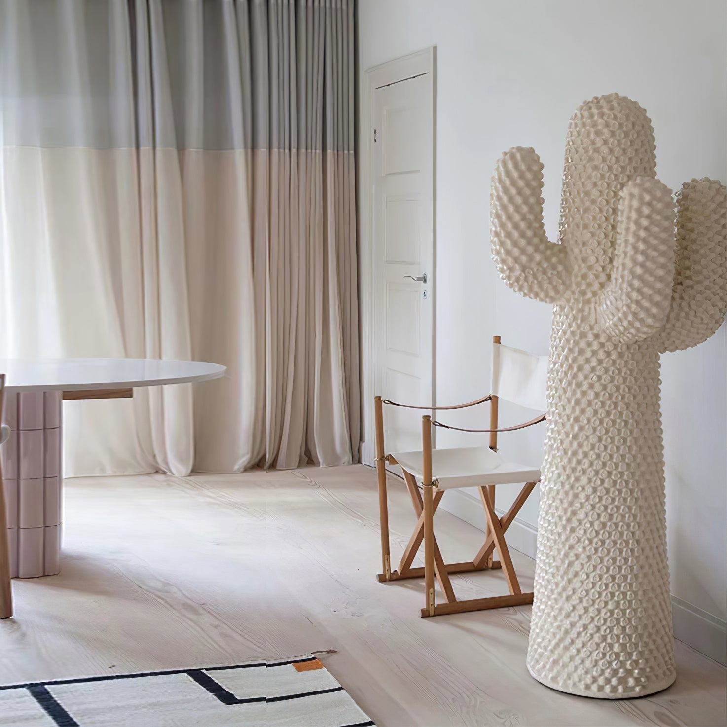 Mello Sculptural Cactus Coat Rack Home Decor