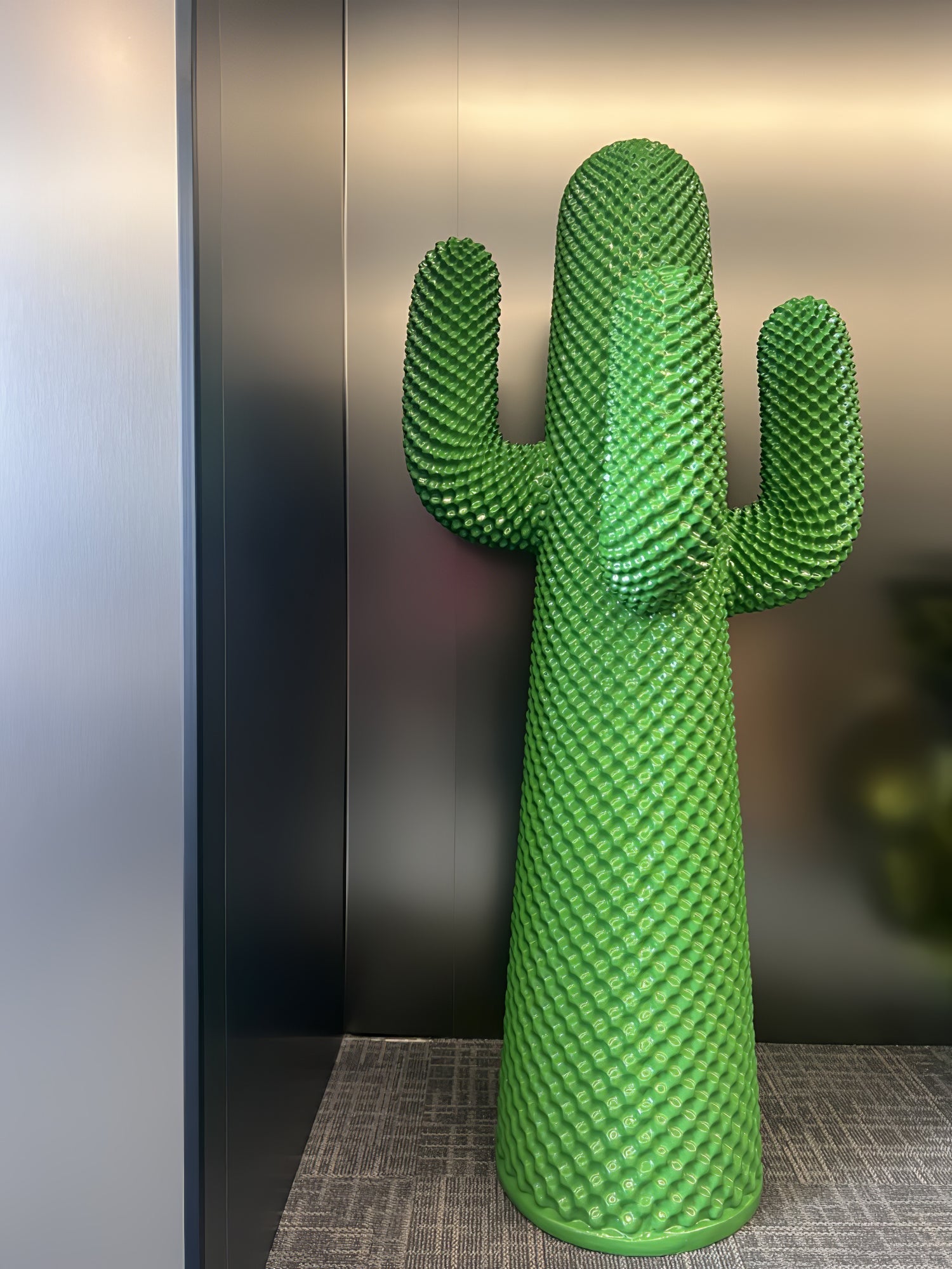 Mello Sculptural Cactus Coat Rack Home Decor