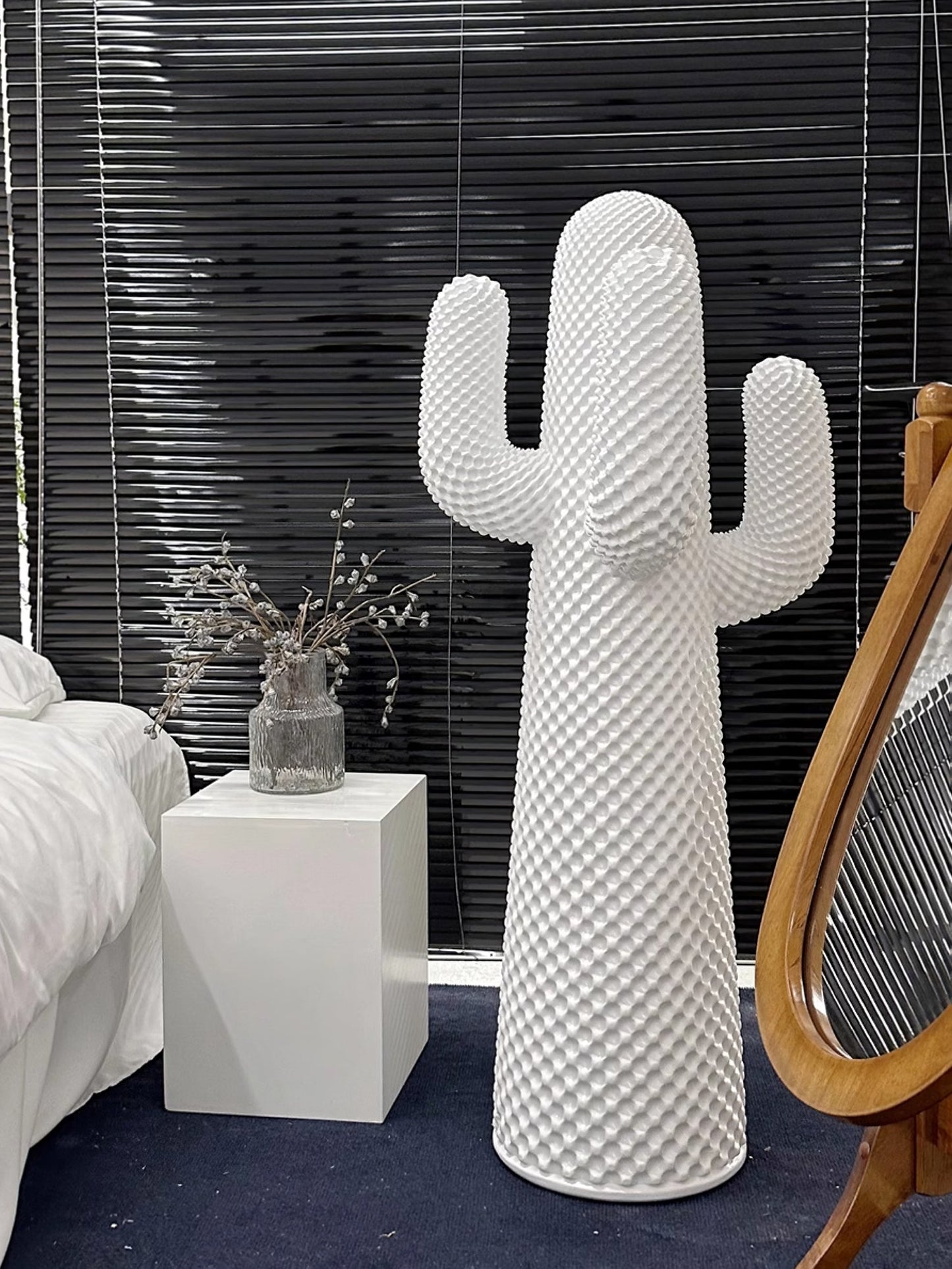 Mello Sculptural Cactus Coat Rack Home Decor