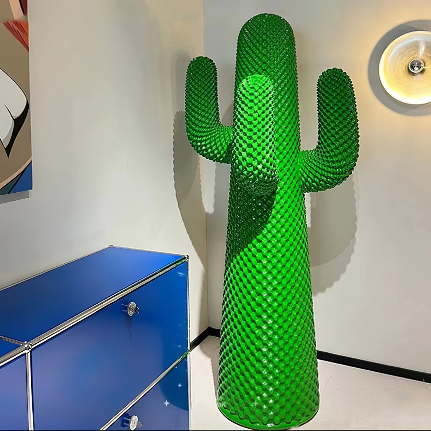Mello Sculptural Cactus Coat Rack Home Decor