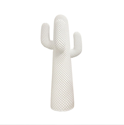 Mello Sculptural Cactus Coat Rack ? 25.6″ x W 23.6″ x H 51.2″ / White Home Decor