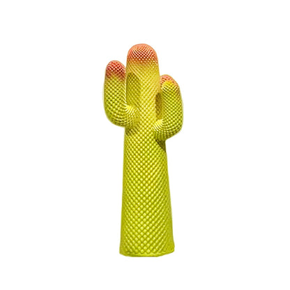 Mello Sculptural Cactus Coat Rack ? 25.6″ x W 23.6″ x H 51.2″ / Yellow Home Decor