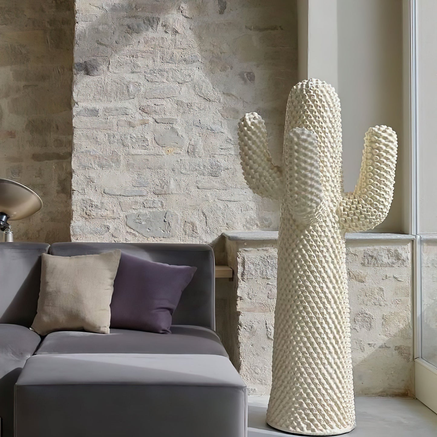 Mello Sculptural Cactus Coat Rack Home Decor