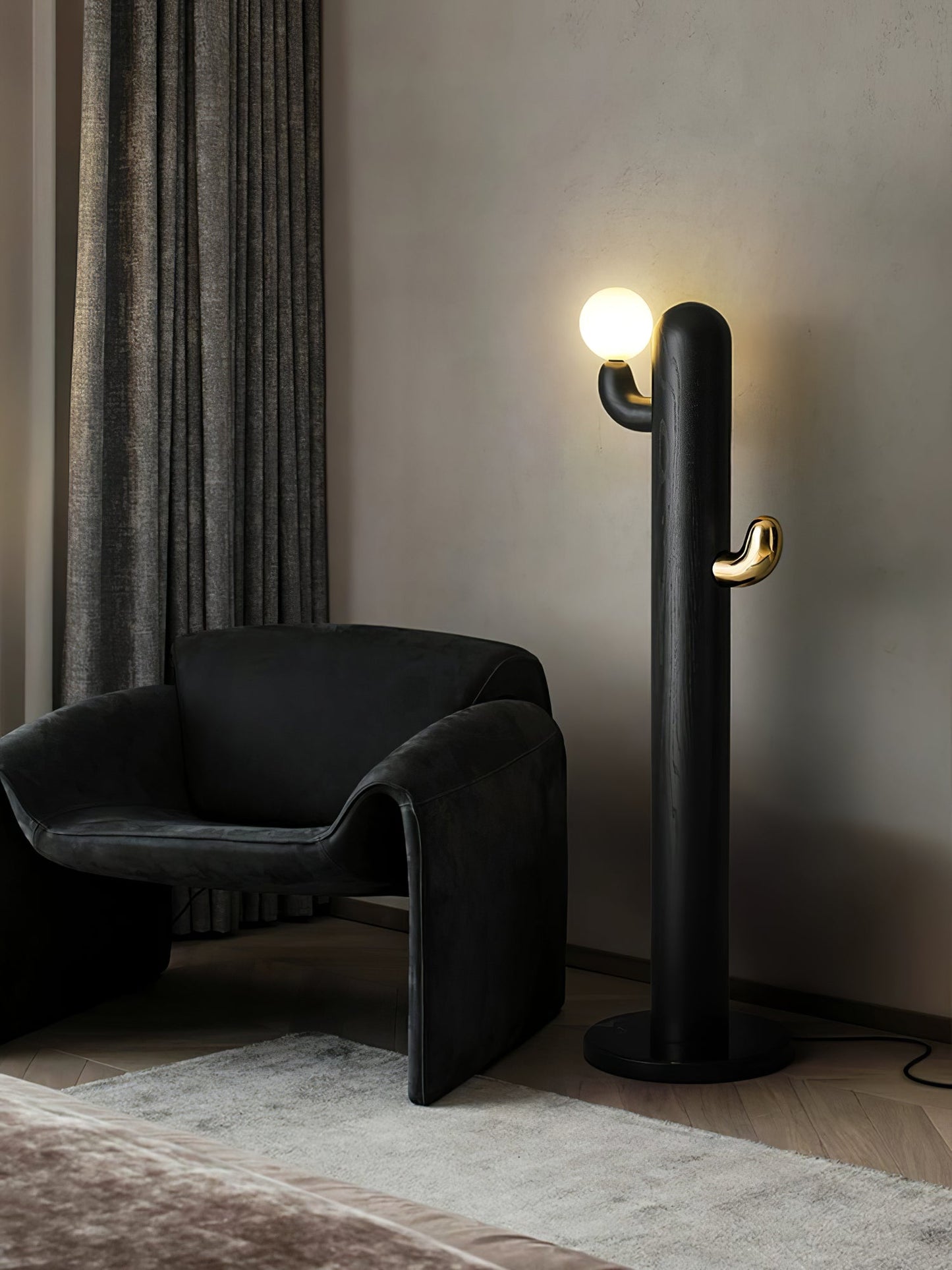 Cactus Wood Floor Lamp Floor lamp