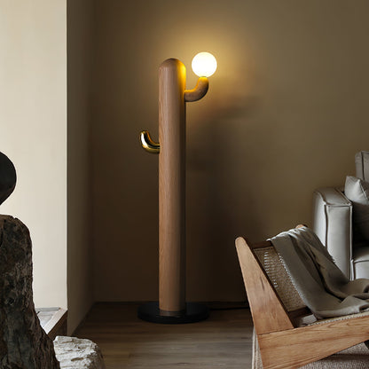 Cactus Wood Floor Lamp Floor lamp