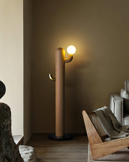 Cactus Wood Floor Lamp Floor lamp