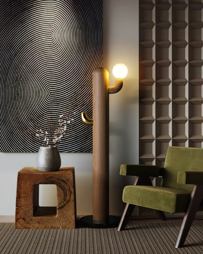 Cactus Wood Floor Lamp Floor lamp