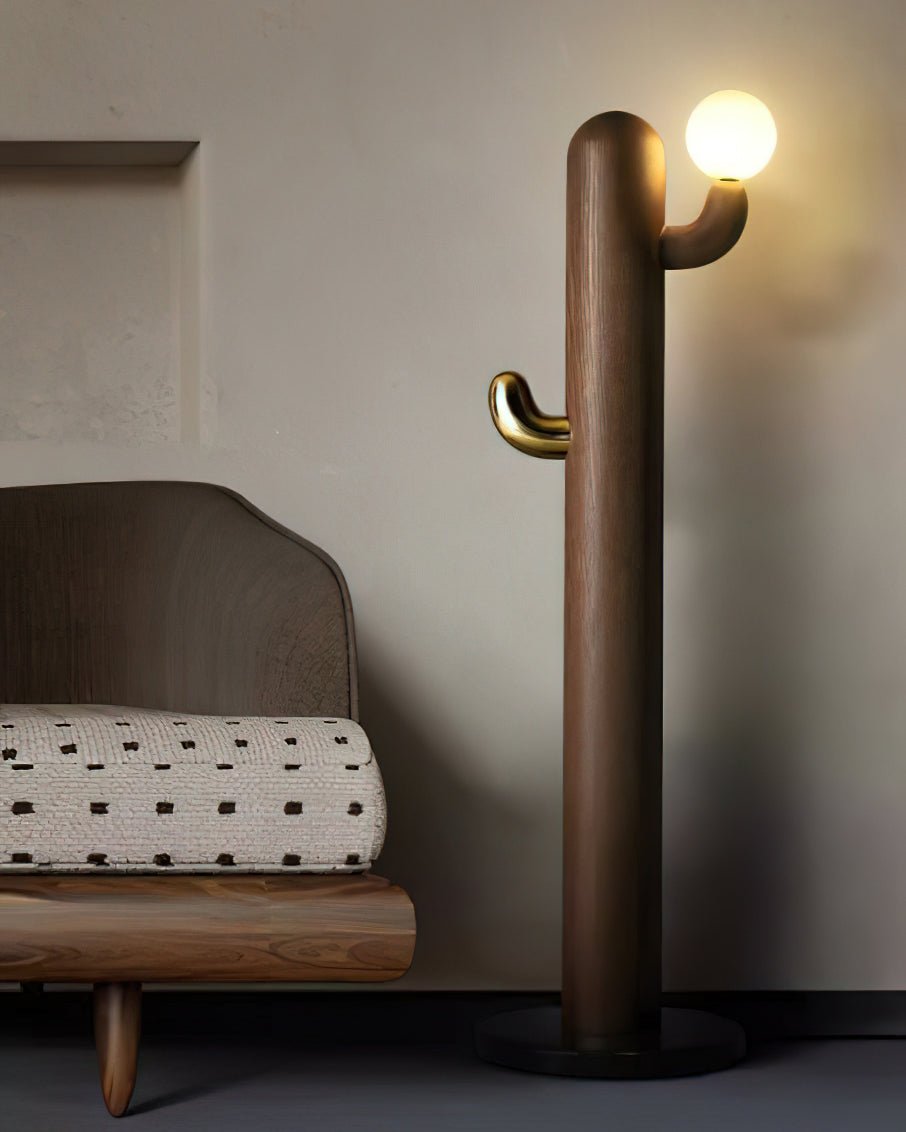 Cactus Wood Floor Lamp Floor lamp