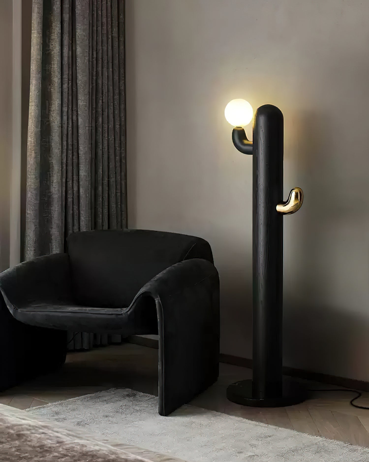 Cactus Wood Floor Lamp Floor lamp