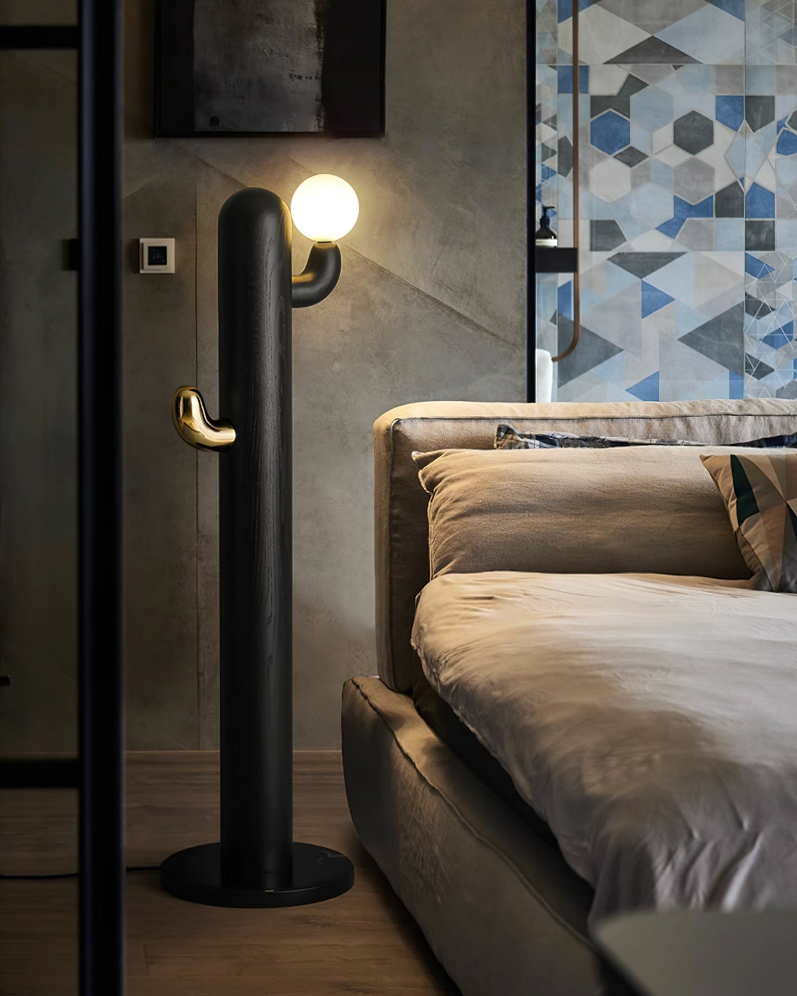 Cactus Wood Floor Lamp Floor lamp