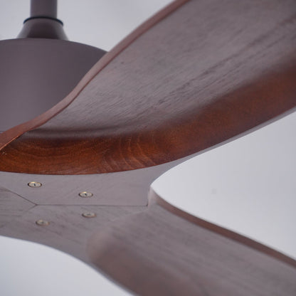 Caesar Kissel 52’’ Ceiling Fan ? 52″ x H 11.8″ / Walnut Wood Grain Ceiling fan light