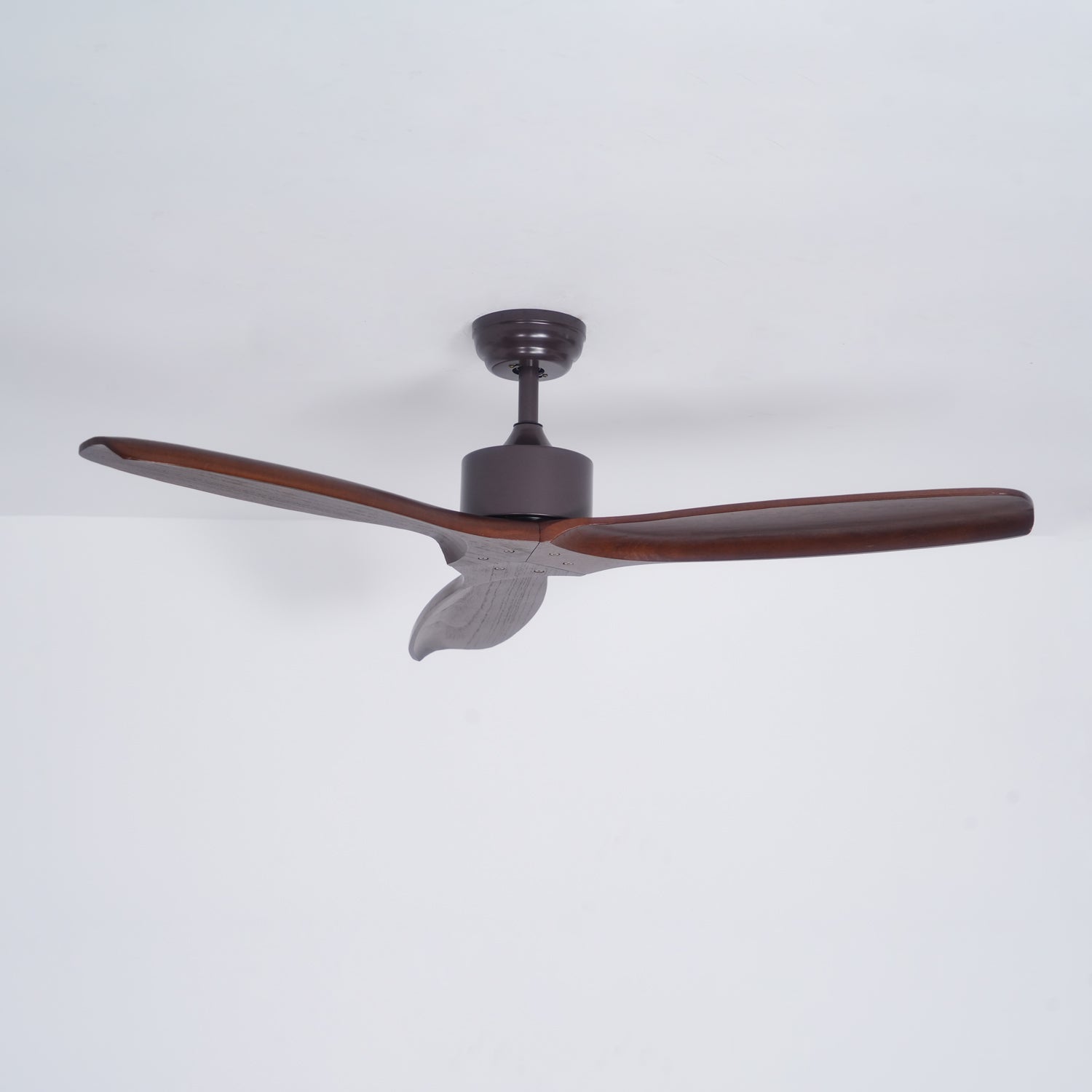 Caesar Kissel 52’’ Ceiling Fan ? 52″ x H 11.8″ / Walnut Wood Grain Ceiling fan light