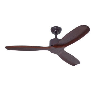 Caesar Kissel 52’’ Ceiling Fan ? 52″ x H 11.8″ / Walnut Wood Grain Ceiling fan light