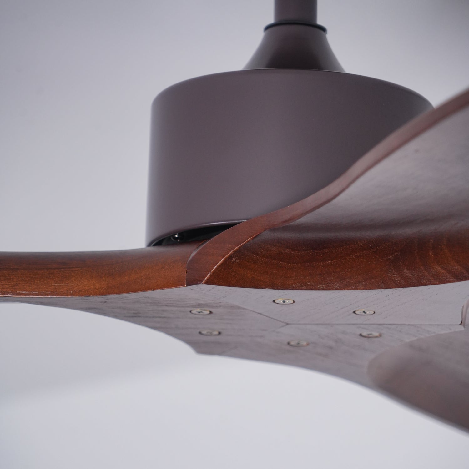 Caesar Kissel 52’’ Ceiling Fan ? 52″ x H 11.8″ / Walnut Wood Grain Ceiling fan light