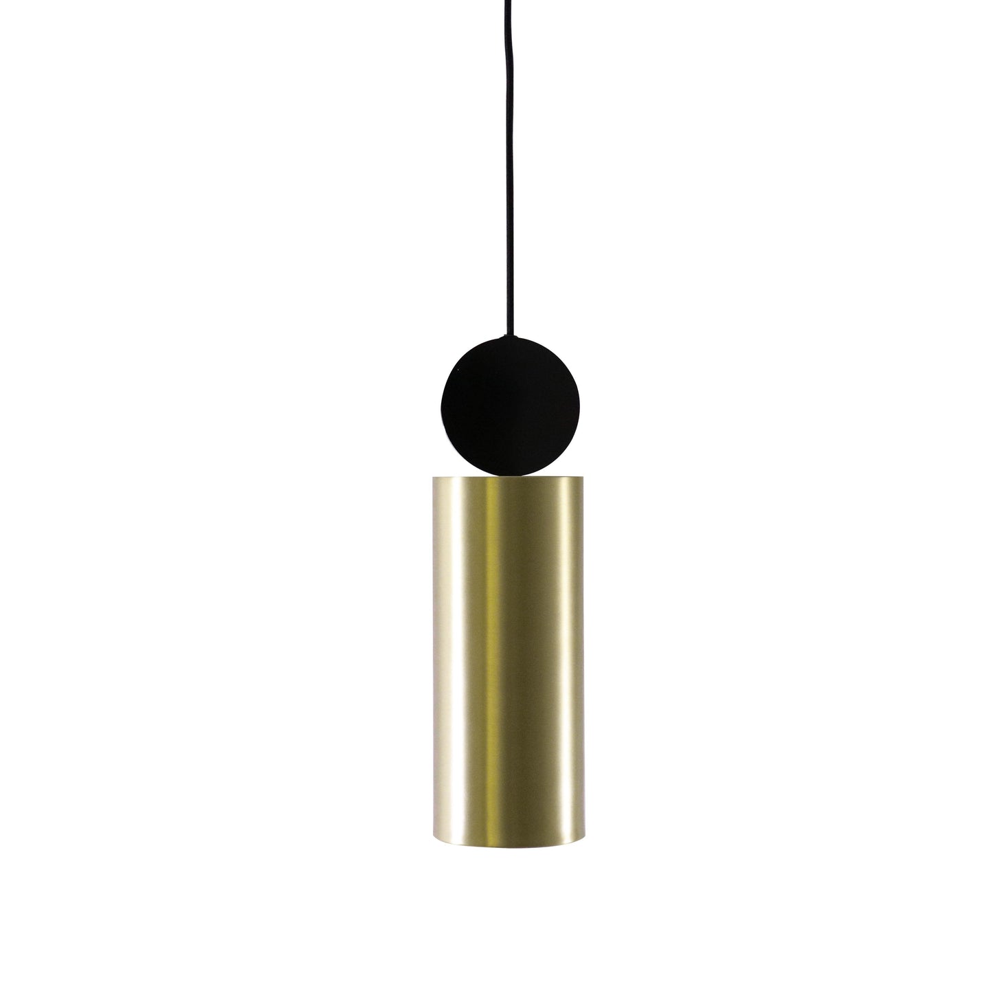 Cale Pendant Collection Dia 9″ x H 11″ / Dia 16cm x H 31cm / Gold / Warm Light Pendant light