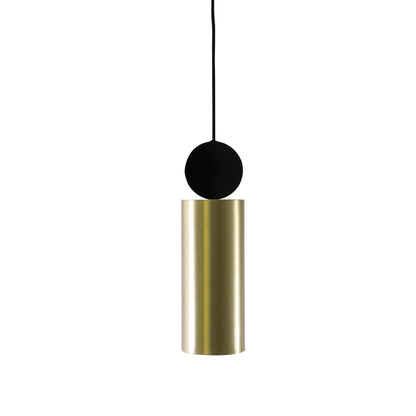 Cale Pendant Collection Dia 9″ x H 11″ / Dia 16cm x H 31cm / Gold / Warm Light Pendant light