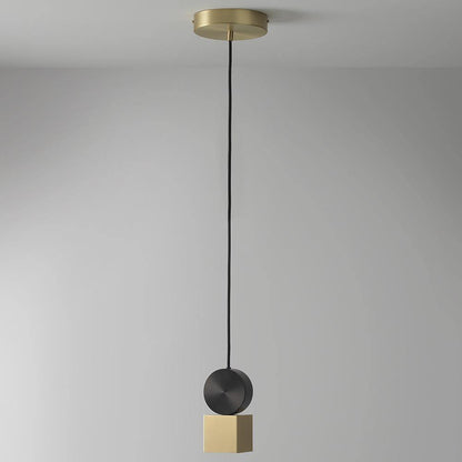 Cale Pendant Collection Dia 3.2″ x H 7.1″ / Dia 8cm x H 18cm / Gold / Warm Light Pendant light
