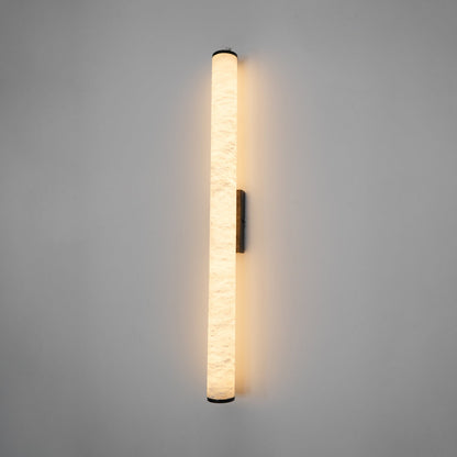 Callisto Wall Lamp Black & White ? 2.4″ x H 31.5″ / Warm Light Wall lamp
