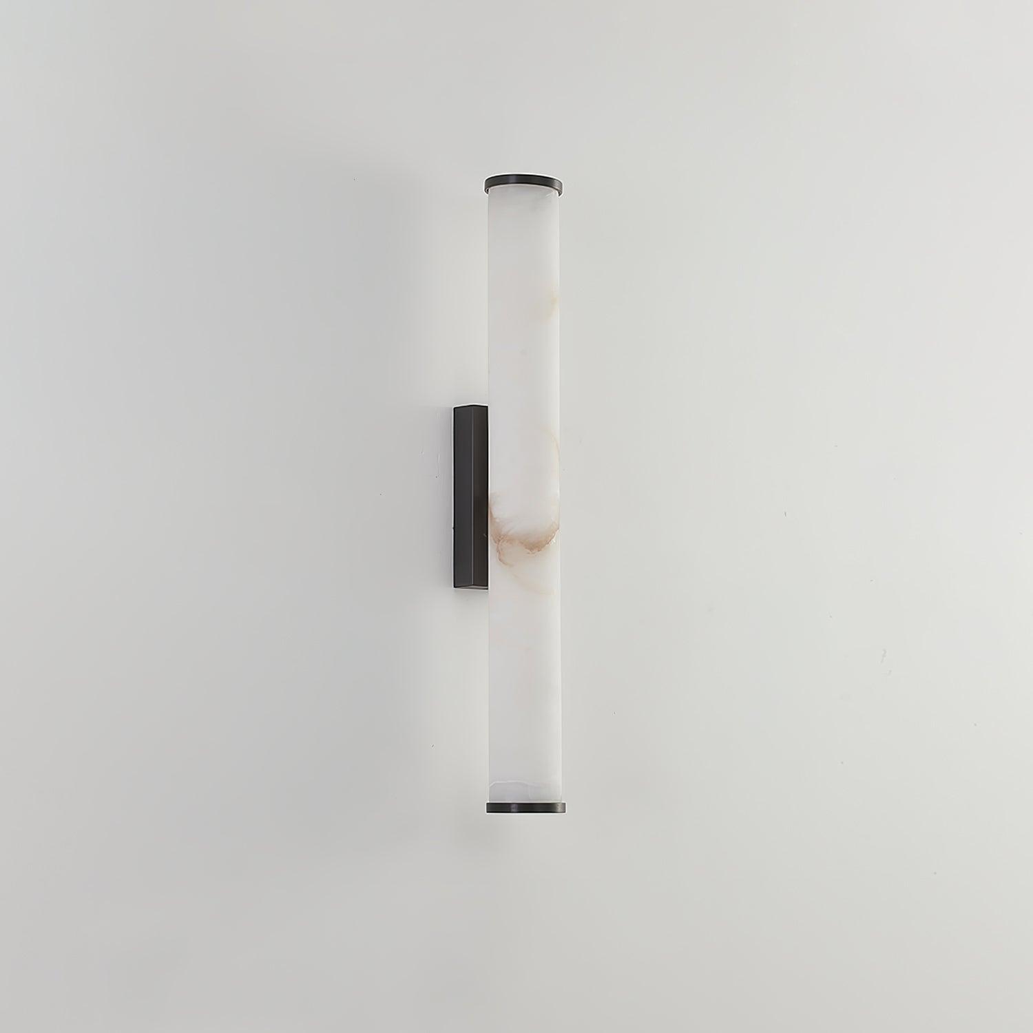 Callisto Wall Lamp Black & White ? 2.4″ x H 19.7″ / Warm Light Wall lamp