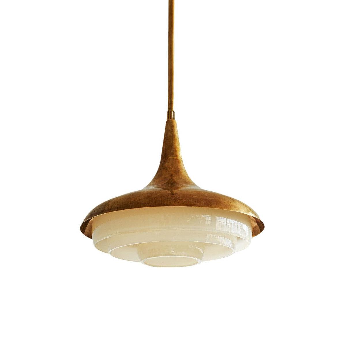 Blossom Pendant Light Dia 17.7″ x H 11.8″ / Dia 45cm x H 30cm / Gold & Creamy yellow Pendant light