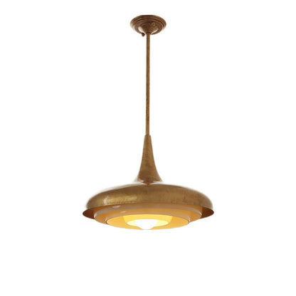 Blossom Pendant Light Dia 17.7″ x H 11.8″ / Dia 45cm x H 30cm / Gold & Creamy yellow Pendant light