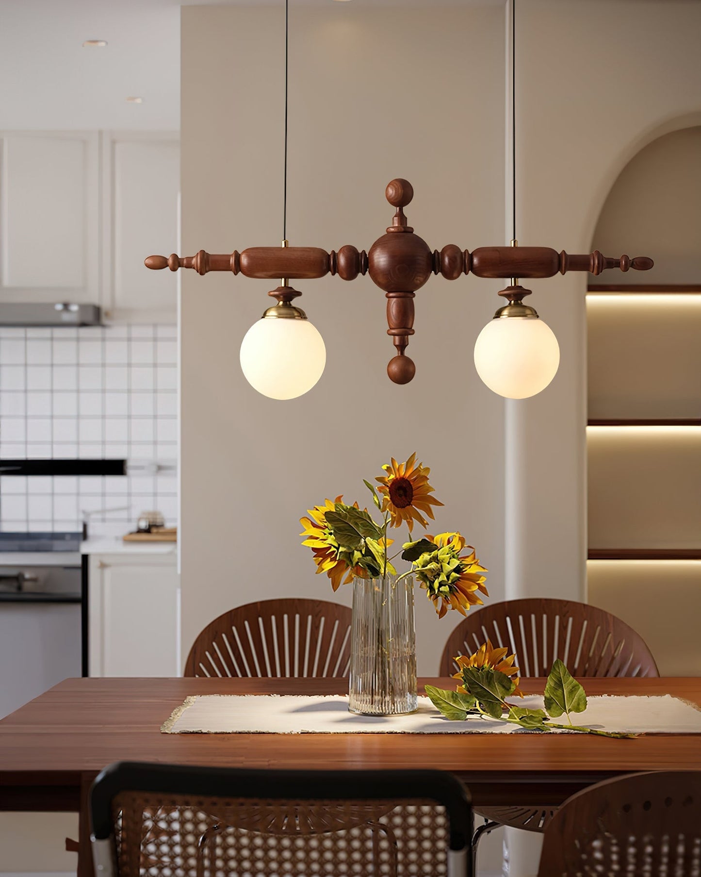 Cambridge Wooden Chandelier Chandelier