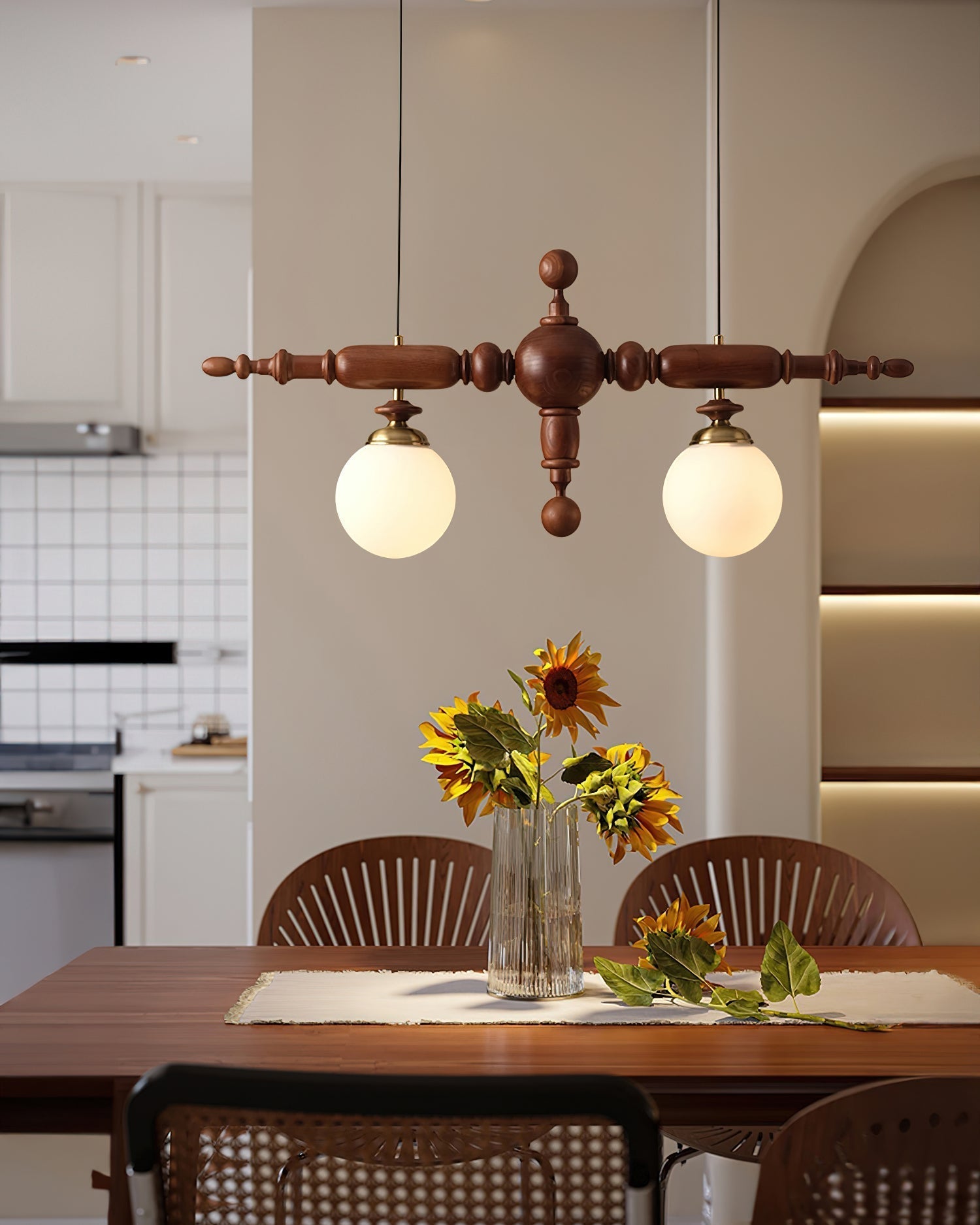 Cambridge Wooden Chandelier Chandelier