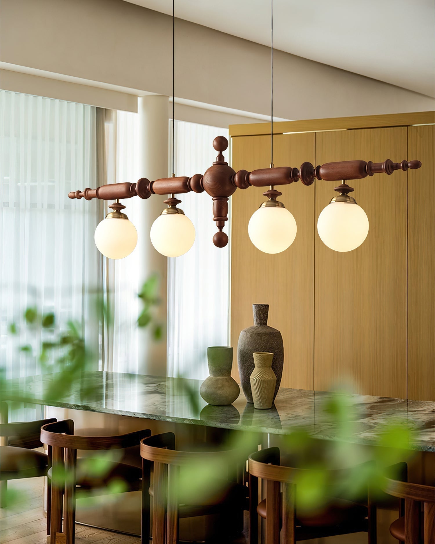 Cambridge Wooden Chandelier Chandelier
