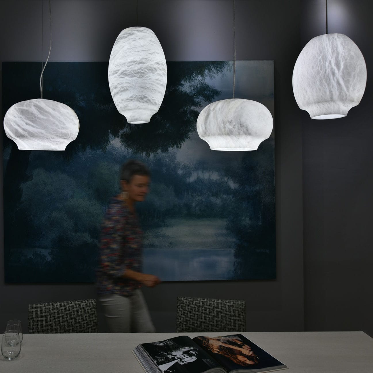 Camille Alabaster Pendant Lamp Pendant light