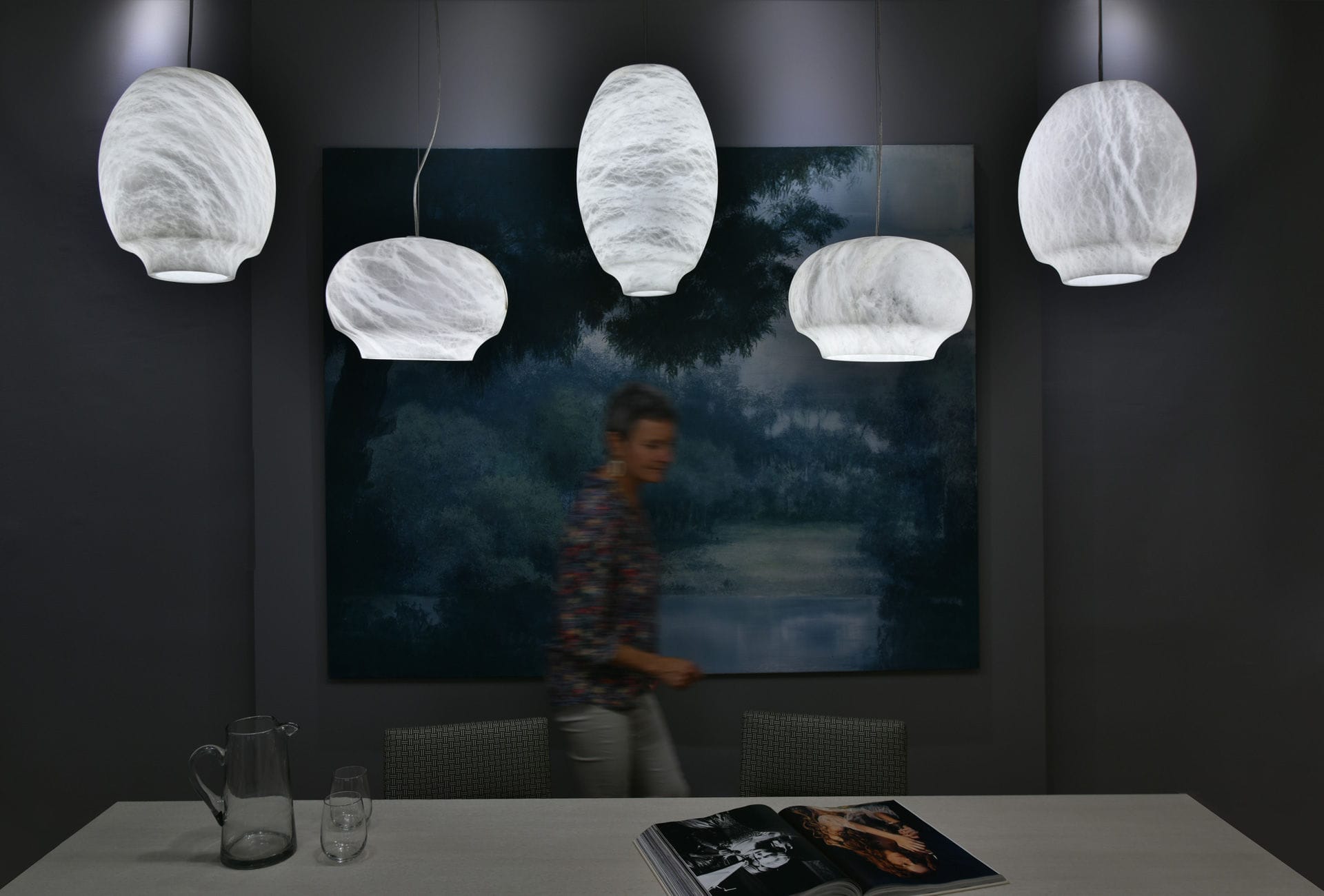 Camille Alabaster Pendant Lamp Pendant light