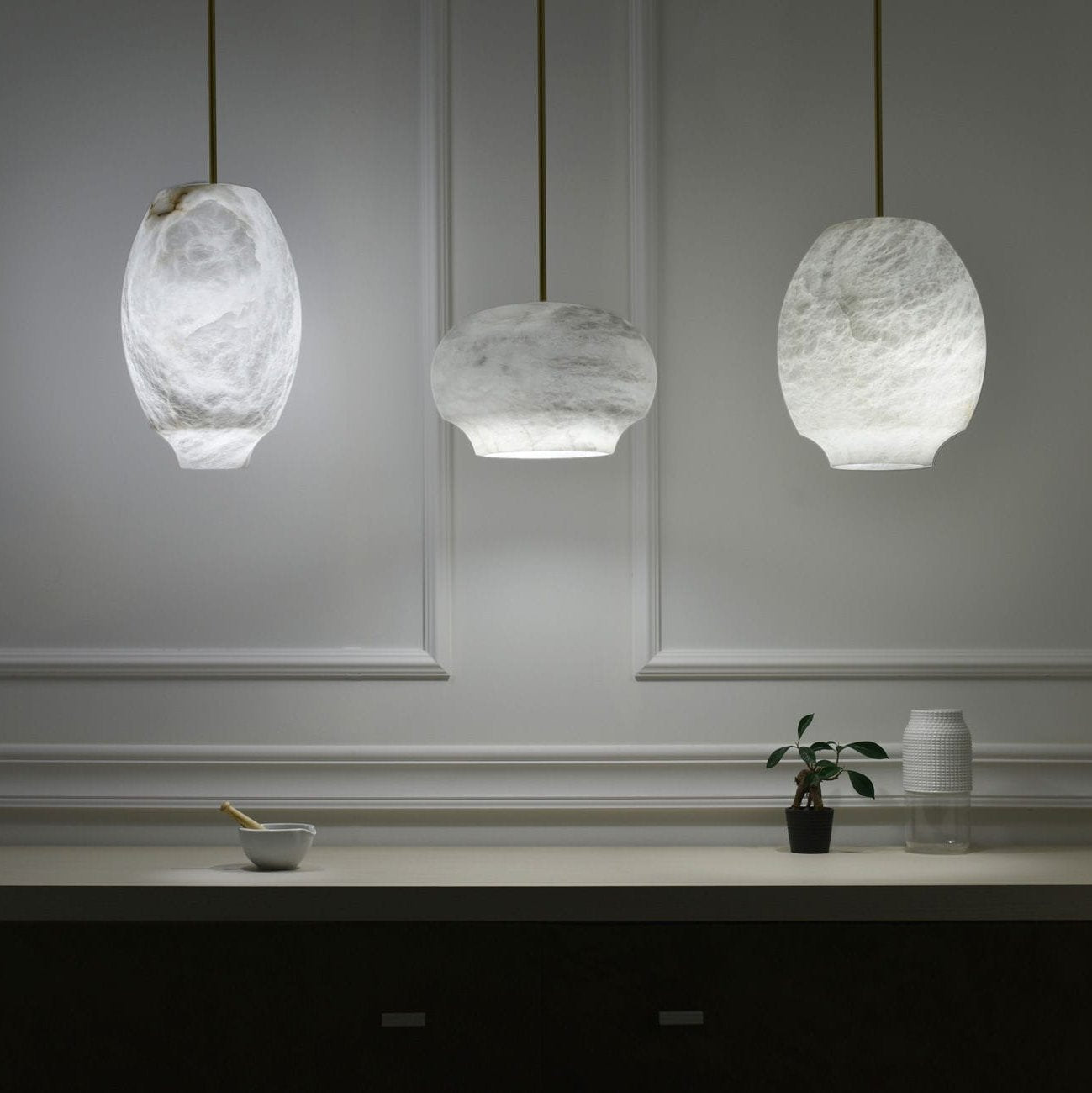 Camille Alabaster Pendant Lamp Pendant light
