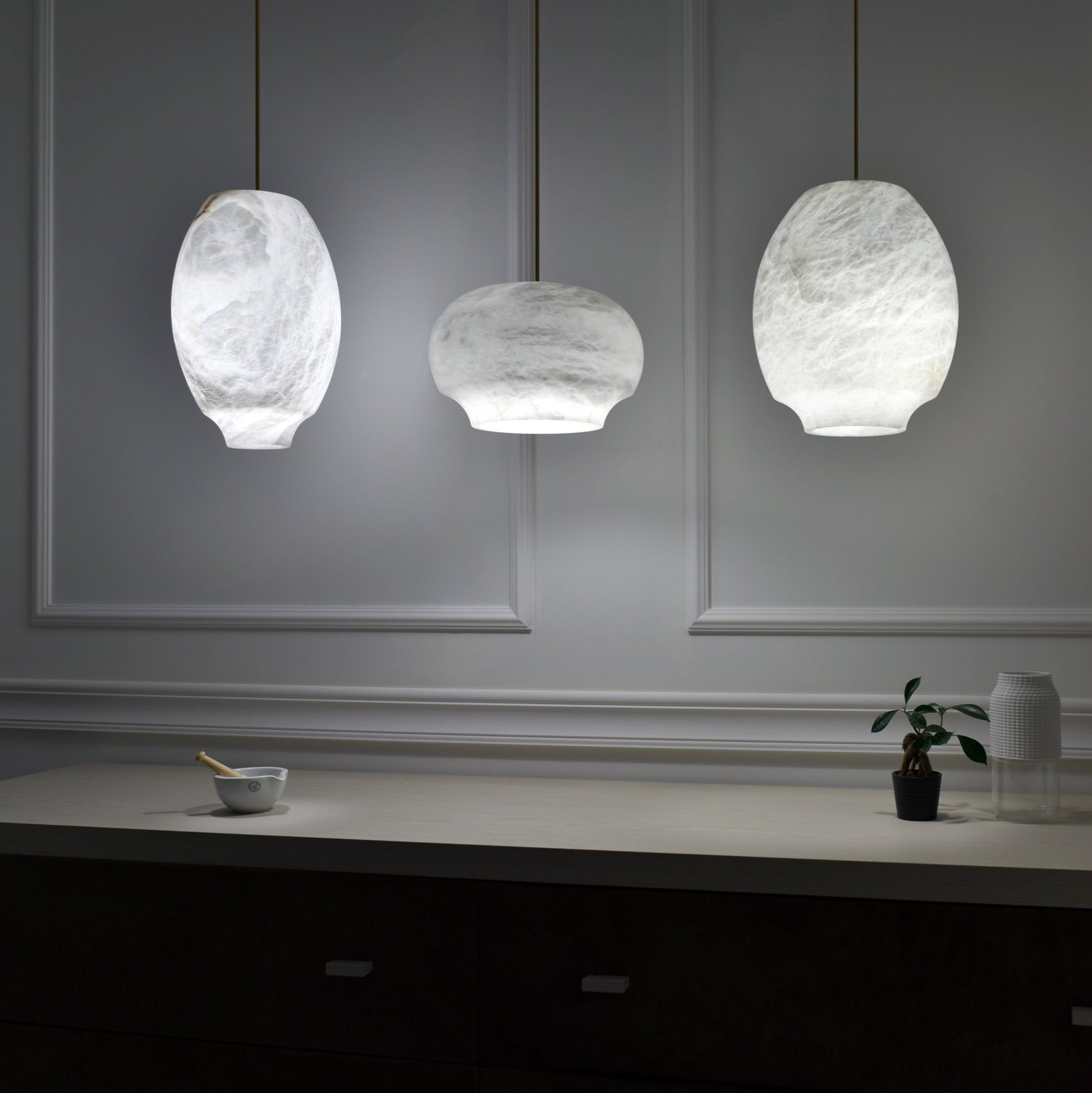 Camille Alabaster Pendant Lamp Pendant light