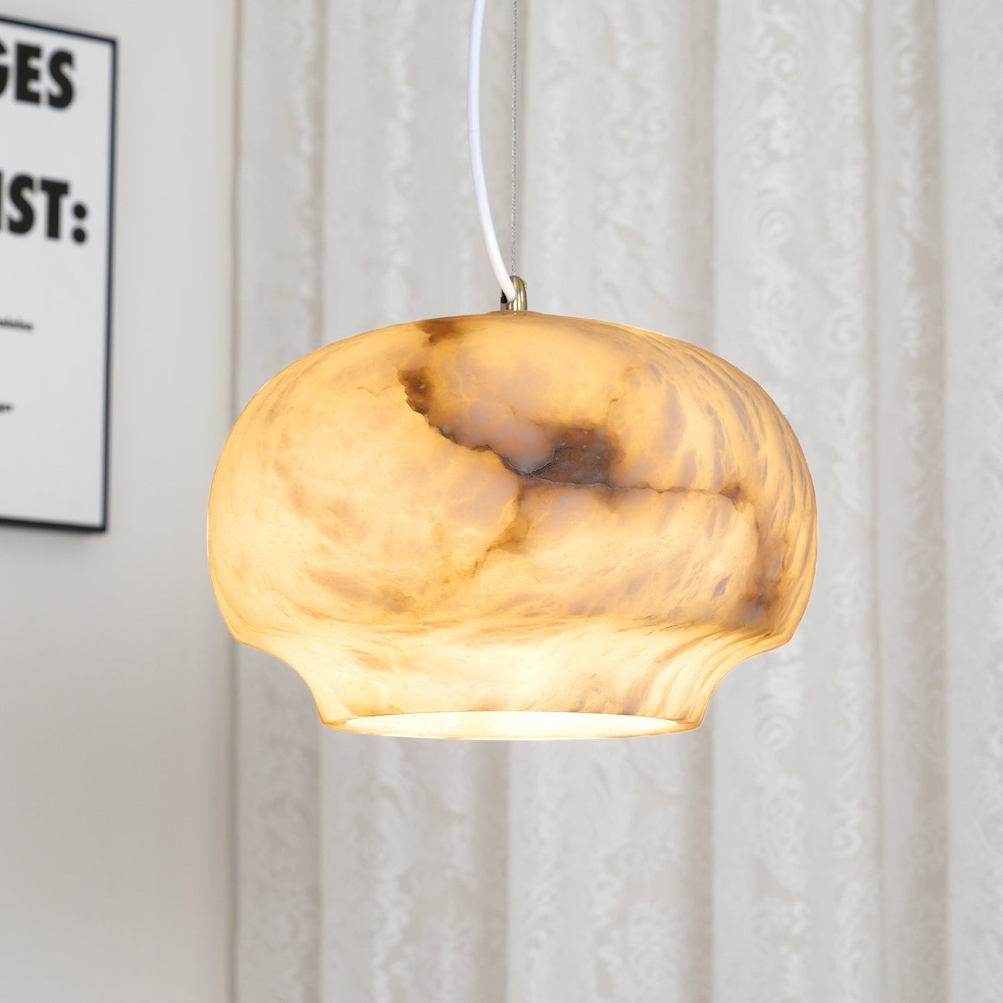 Camille Alabaster Pendant Lamp Pendant light